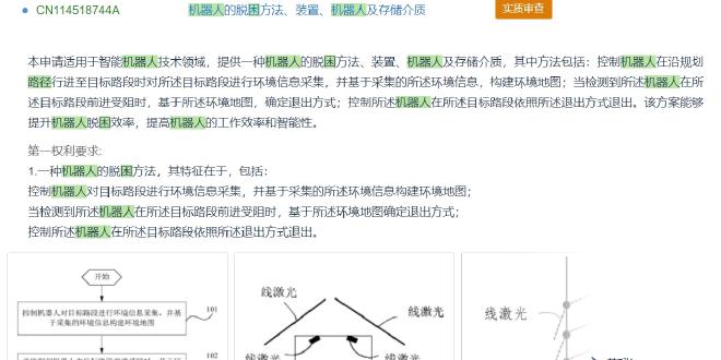 脱困专利内容部分截图